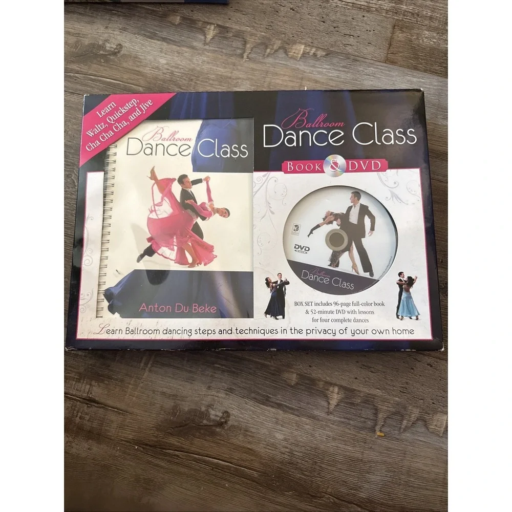 Ballroom Dance Class Book & DVD Spiral-bound By Anton Du Beke New 2008